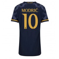 Real Madrid Luka Modric #10 Bortatröja Kvinnor 2023-24 Korta ärmar